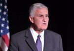 General Hugh Shelton, 14th Chairman of the Joint Chiefs of Staff, said the Iranian exiles in Iraq face a “potentially life-threatening situation.” He spoke at a briefing supporting the Mujahedin-e-Khalq (MEK) in Washington, D.C. on Oct. 28. He called upon the State Department to move more quickly in delisting the MEK from the list of foreign terrorist organizations. (Bruce Boyajian/Focus Images